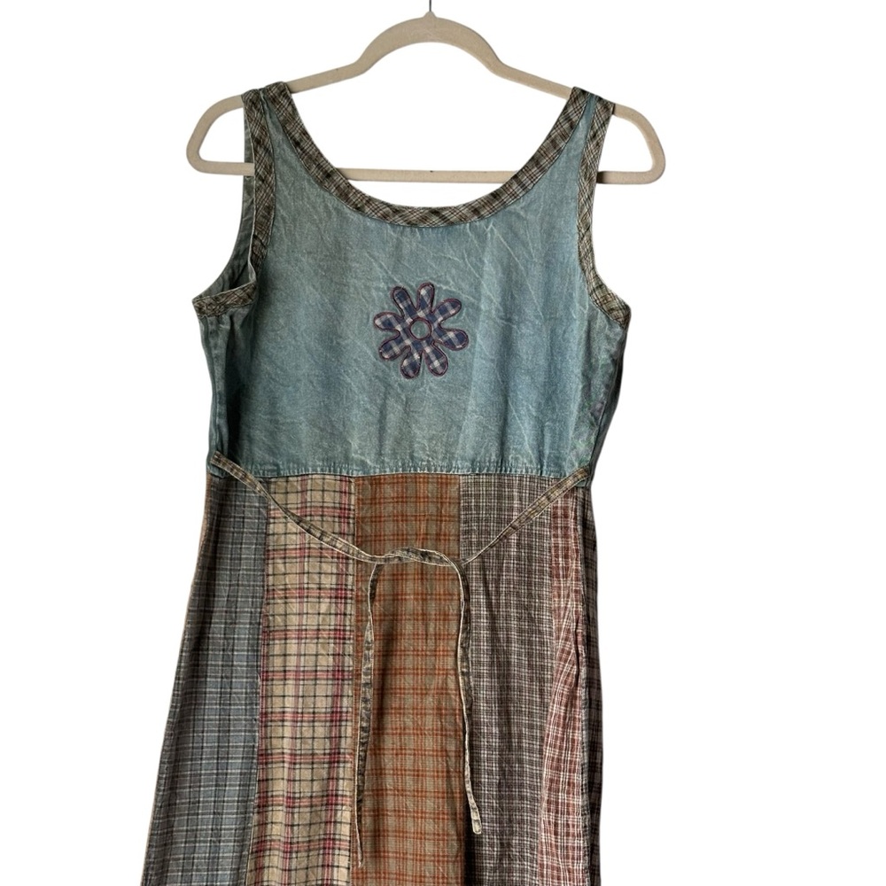 Sacred Threads Multi Print Floral Patchwork Sleev… - image 5